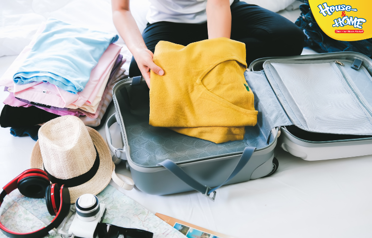 Cách xếp quần áo vào vali gọn gàng, tối ưu nhất