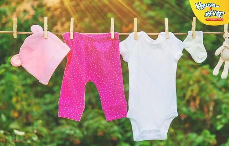 Đồ sơ sinh khi mới mua về cần được giặt sạch sẽ
