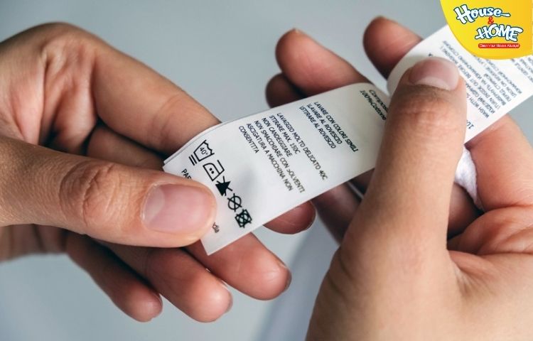 Đọc kỹ nhãn mác trên quần áo