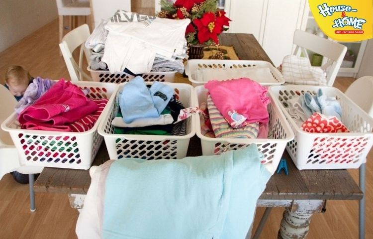 Nên phân loại đồ trước khi giặt