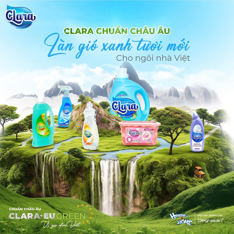 CLARA Châu Âu - Đồng hành cùng bạn với lối “sống xanh”