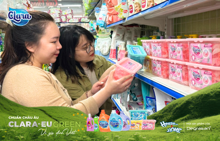 CLARA Châu Âu - Hơn cả sản phẩm, là cam kết về tiêu dùng bền vững