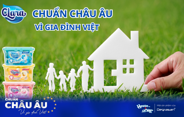 CLARA mang công nghệ Châu Âu - Vì gia đình Việt