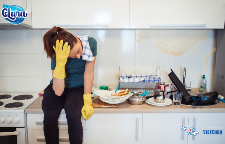 nỗi ám ảnh mang tên dọn bếp