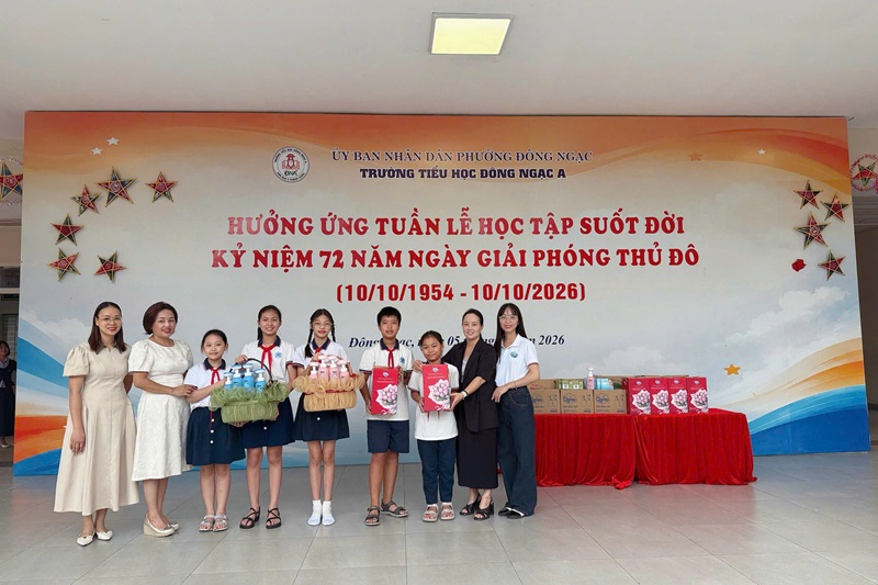 HOUSE&HOME Đồng Hành Cùng Chương Trình “Bé Khỏe - Bé Ngoan” Tại Trường Tiểu Học Đông Ngạc