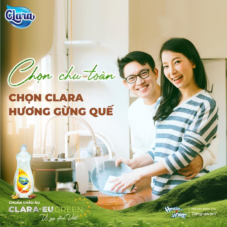 nước rửa chén CLARA