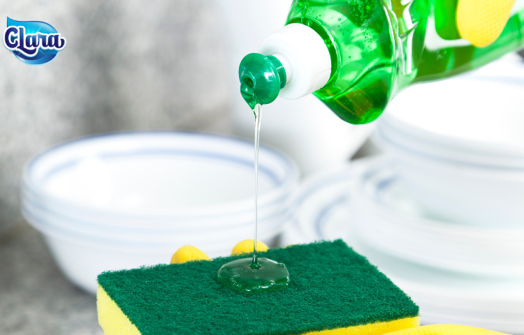 sai lầm khi sử dụng nước rửa bát