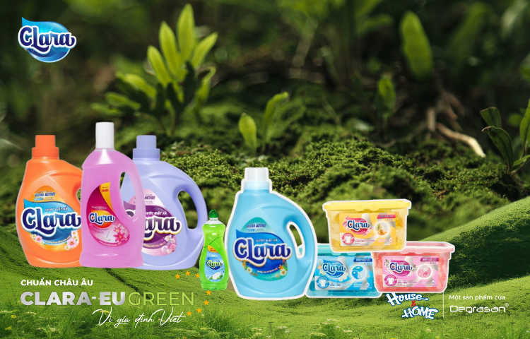 Trọn bộ sản phẩm CLARA - Sẻ san việc nhà cùng mẹ