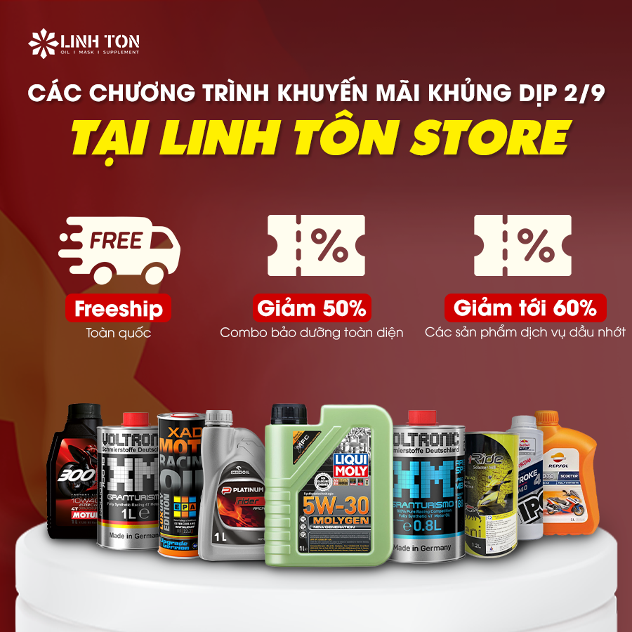 Khuyến mãi đặc biệt trong dịp 2/9