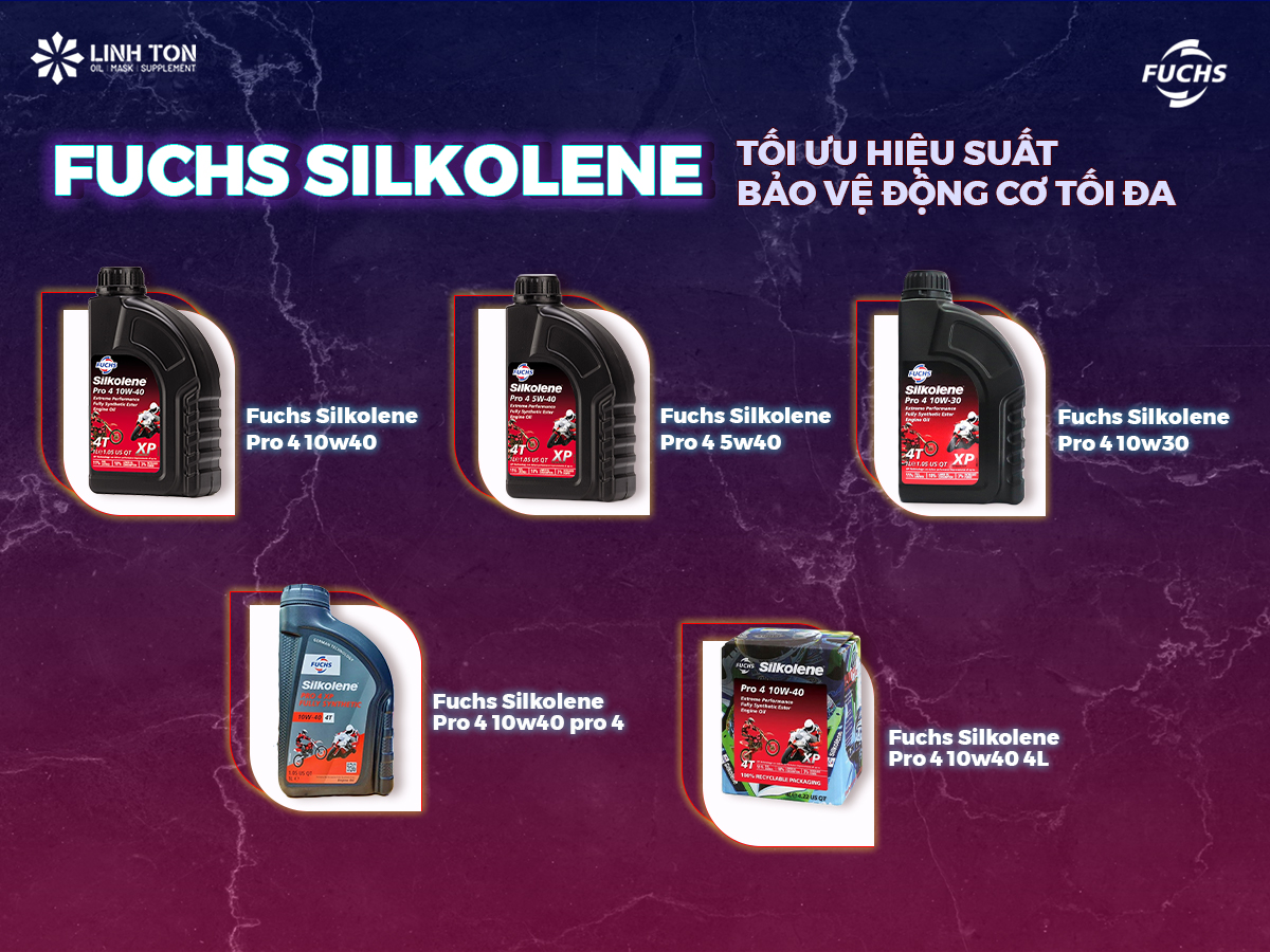 Fuchs Silkolene - Linh Tôn Store - 350a Trịnh Đình Trọng, Hoà Thạnh, Tân Phú - NHOT.LINHTON.VN
