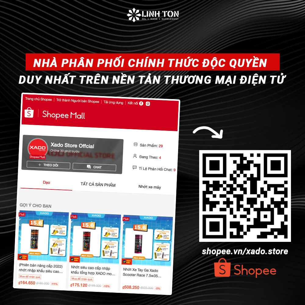 Chương trình ra mắt sản phẩm cực khủng của Xado Redboost tại Linh Tôn Store
