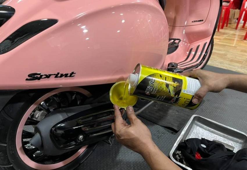 địa chỉ thay nhớt xe vespa uy tín
