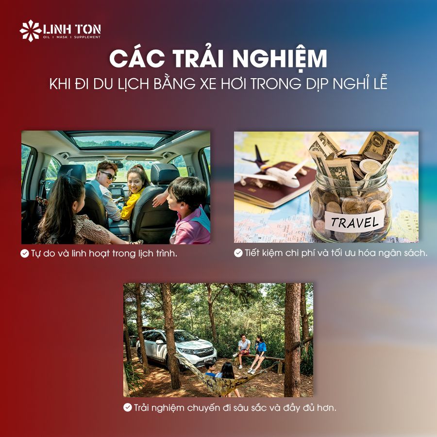 Các trải nghiệm khi đi du lịch bằng xe hơi trong dịp nghỉ lễ - Linh Tôn Store - 350a Trịnh Đình Trọng, Hoà Thạnh, Tân Phú - NHOT.LINHTON.VN