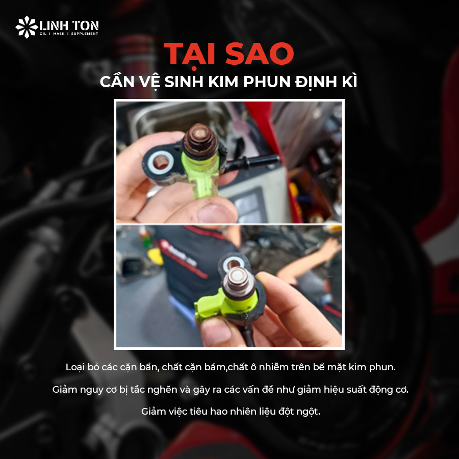 Tại sao cần phải vệ sinh kim phun định kì? - Linh Ton Store - 350a Trịnh Đình Trọng, Hoà Thạnh, Tân Phú - NHOT.LINHTON.VN
