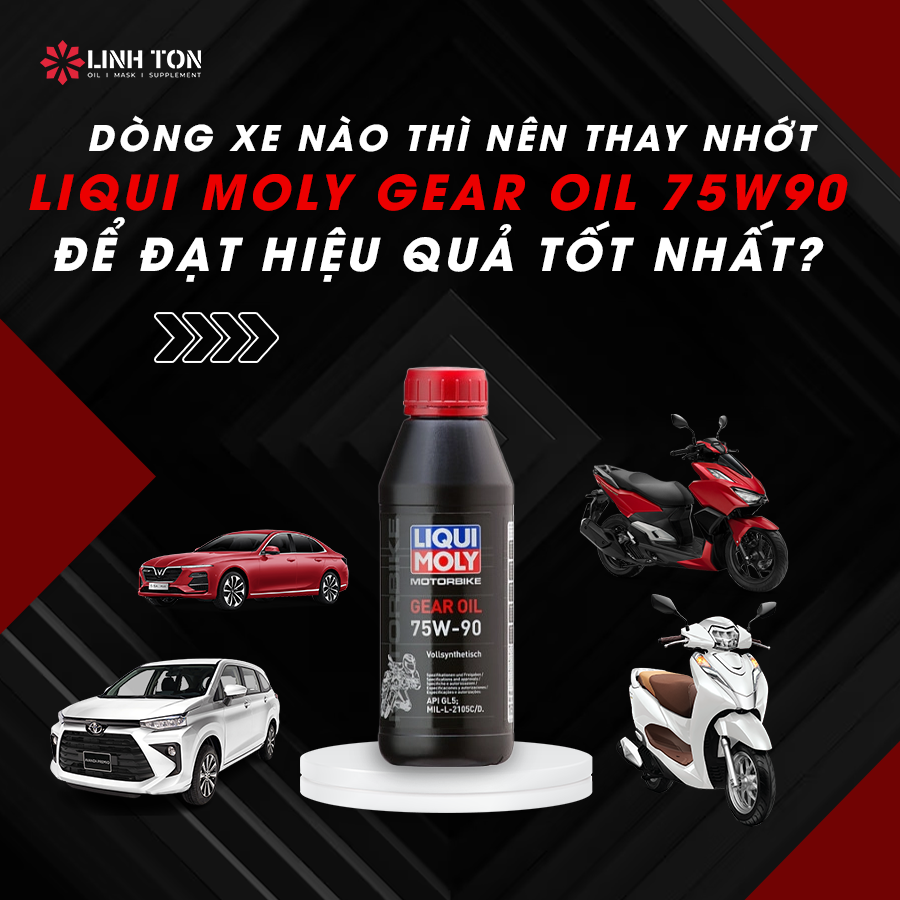 Tính năng nổi bật của nhớt hộp số Liqui Moly Gear Oil 75W90