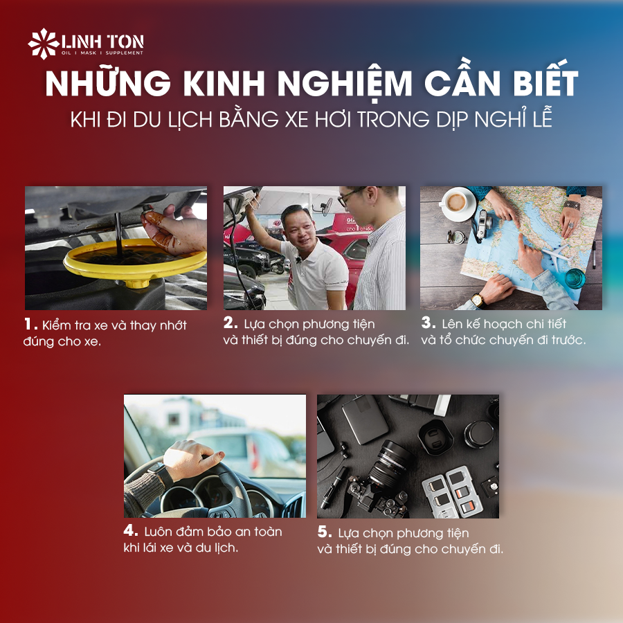 Những kinh nghiệm cần biết khi đi du lịch bằng xe hơi trong dịp nghỉ lễ - Linh Tôn Store - 350a Trịnh Đình Trọng, Hoà Thạnh, Tân Phú - NHOT.LINHTON.VN