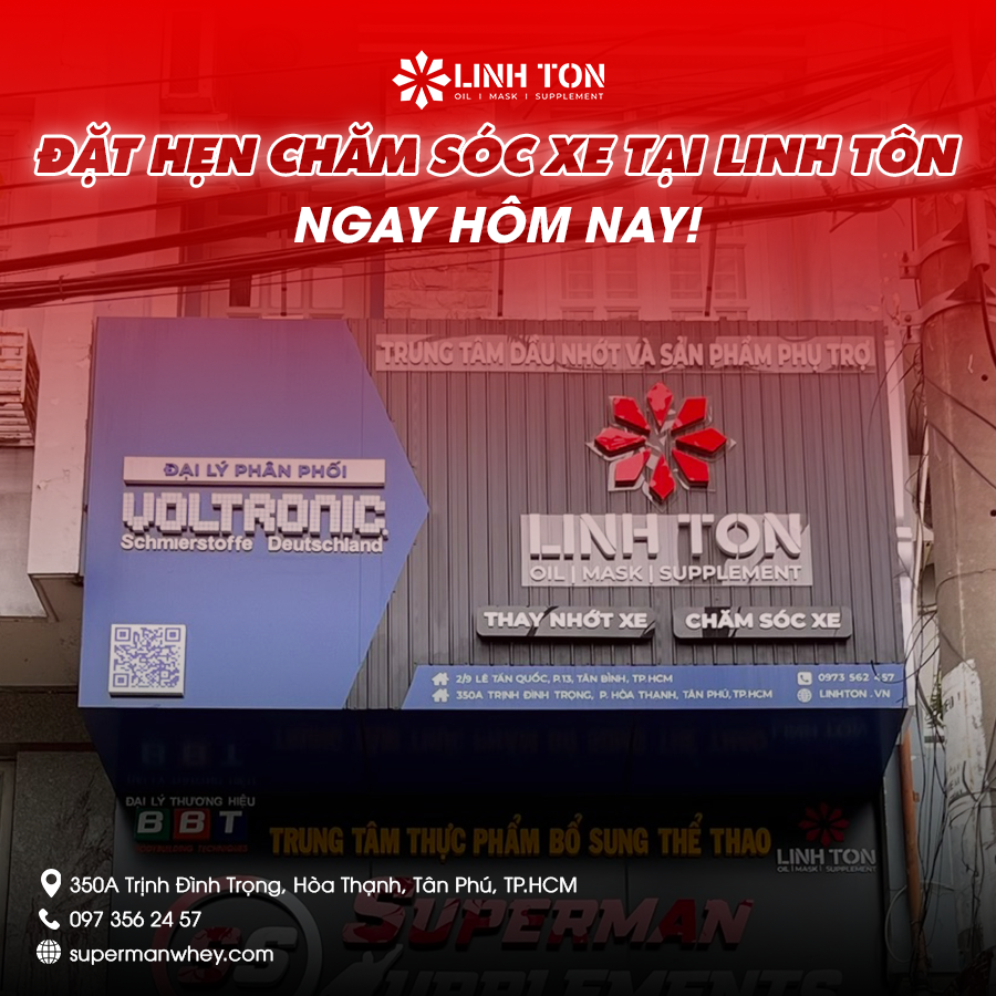 Địa điểm thay nhớt racing phạm long 10w40 uy tín tại quận Tân Phú, TPHCM