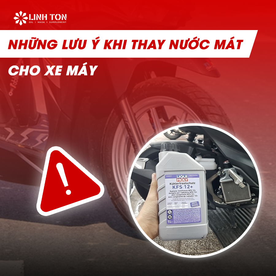 Những lưu ý khi sử dụng dịch vụ thay nước mát. - Linh Tôn Store