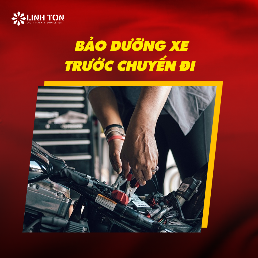 Bảo dưỡng xe trước chuyến đi