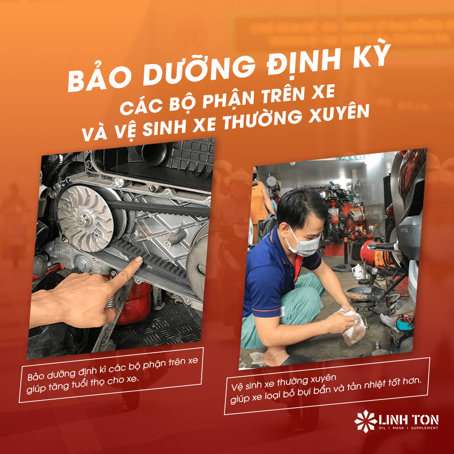 Bảo dưỡng định kỳ các bộ phận trên xe trong mùa nắng nóng - Linh Ton Store - 350a Trịnh Đình Trọng, Hoà Thạnh, Tân Phú - NHOT.LINHTON.VN