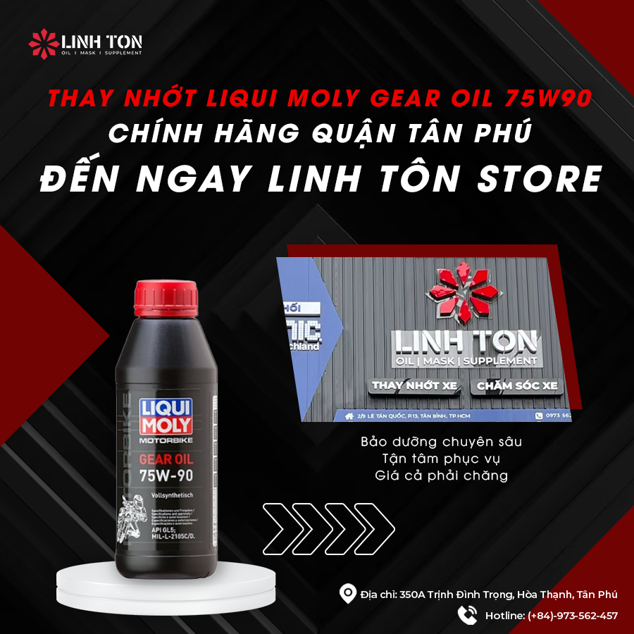 Mua nhớt láp Liqui Moly Gear Oil 75W90 chính hãng, giá tốt ở đâu?