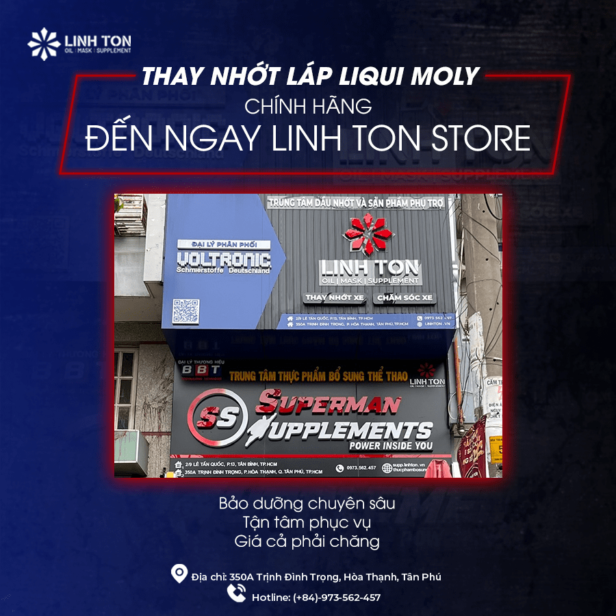 Thay nhớt lap chính hãng - Linh Ton Store - 350a Trịnh Đình Trọng, Hoà Thạnh, Tân Phú - NHOT.LINHTON.VN