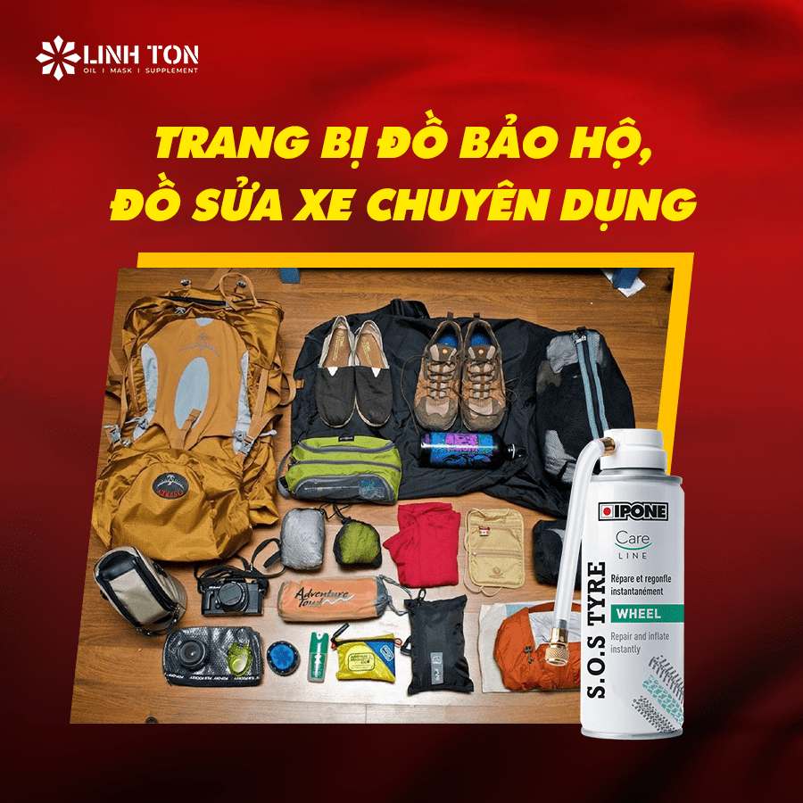 Trang bị đồ bảo hộ, đồ sửa xe chuyên dụng