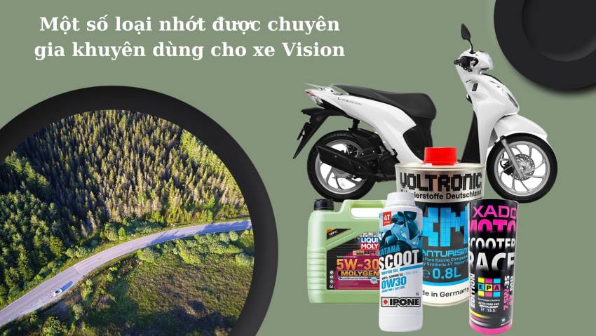thay dầu cho xe vision