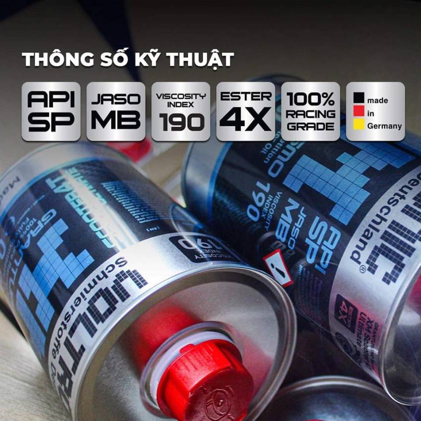 thông số nhớt xe máy