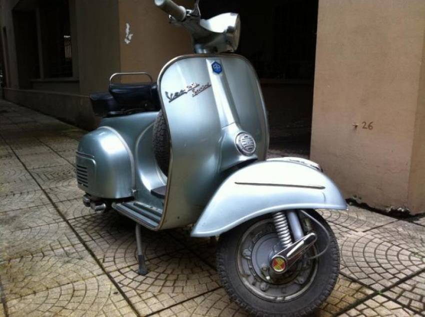 xe vespa cổ