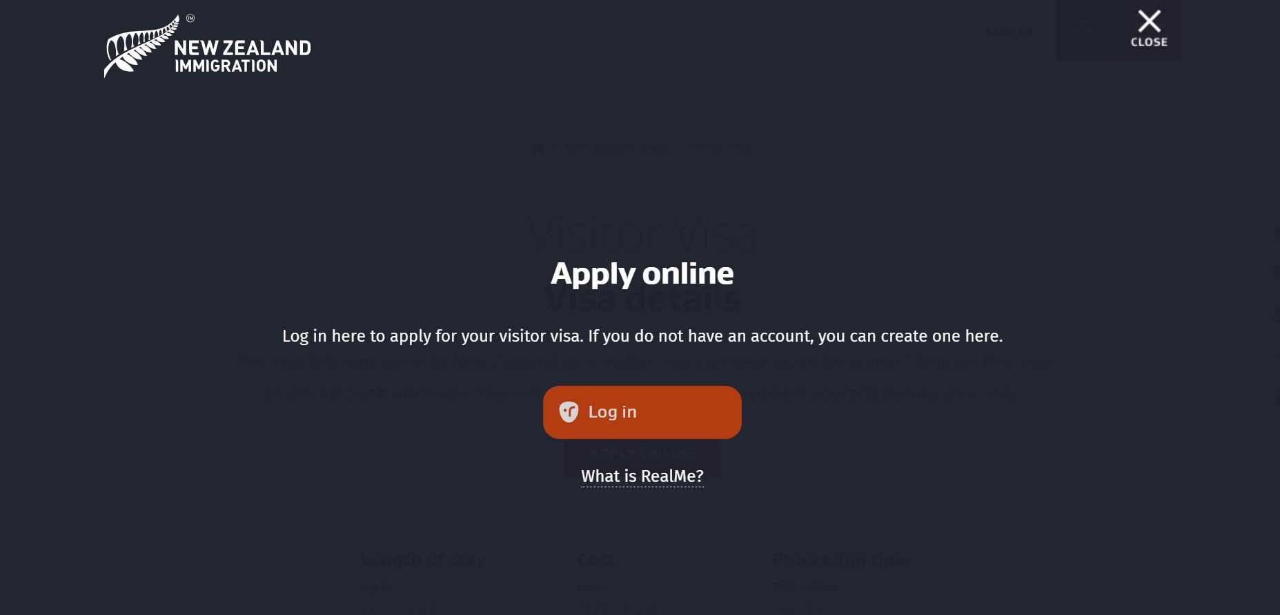Giao diện trang RealMe