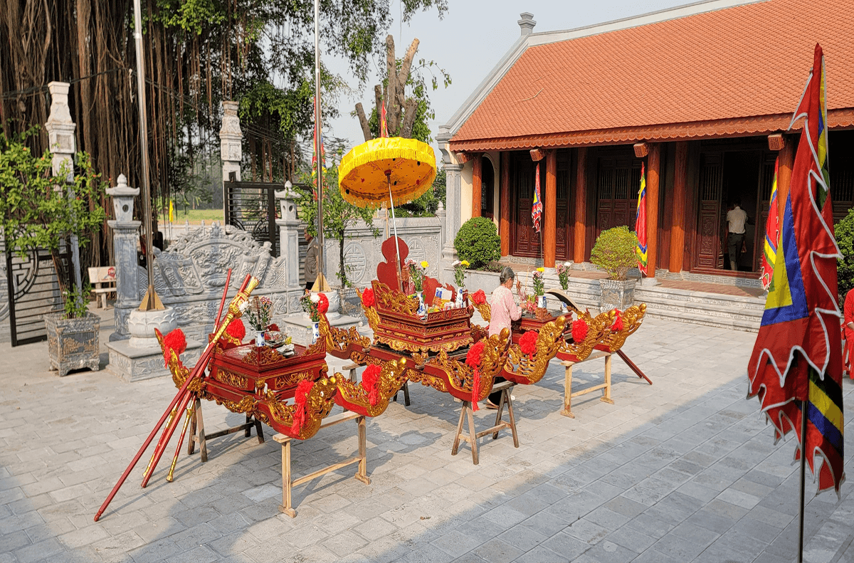 Đình Cam Giá nằm ở đâu