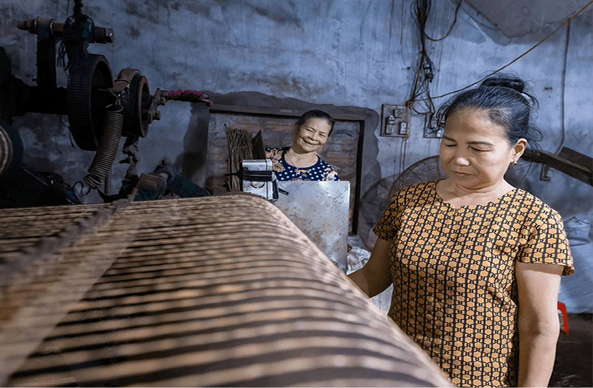 Giới thiệu sơ lược về làng nghề dệt chiếu Xuân Dục