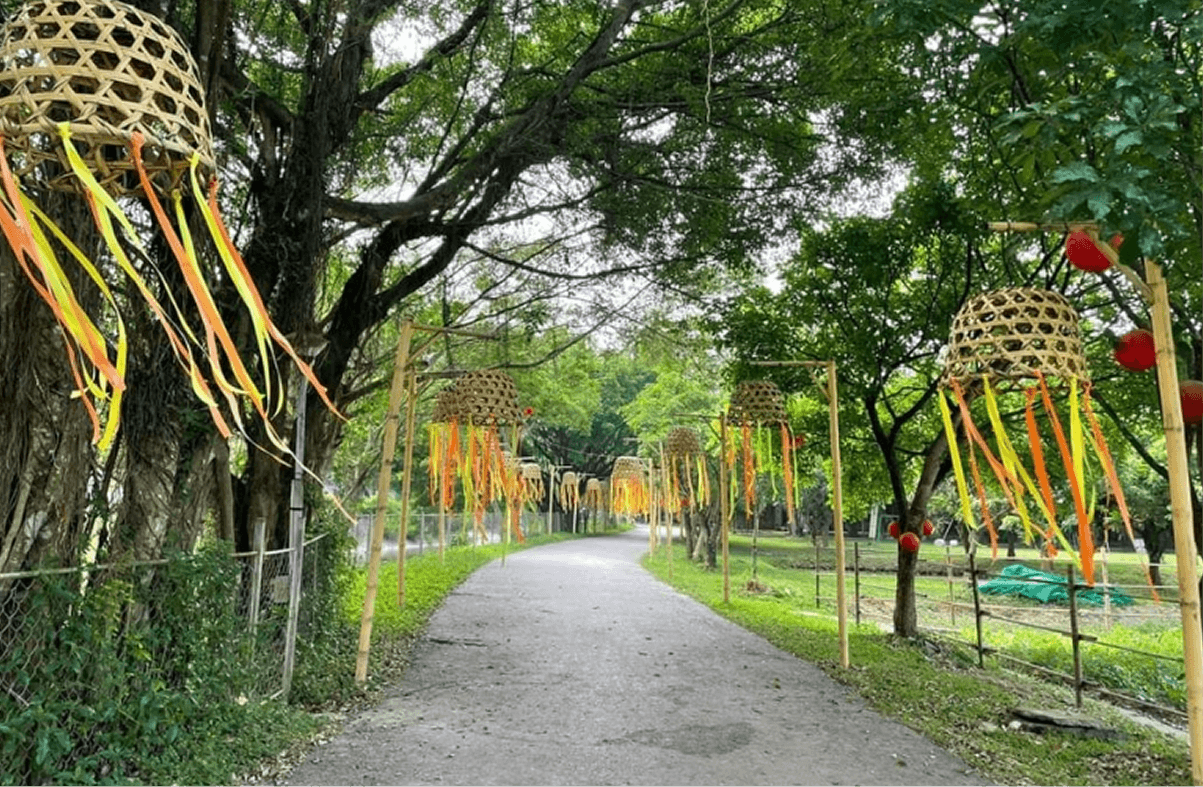 Hòa mình vào không gian thiên nhiên trong lành