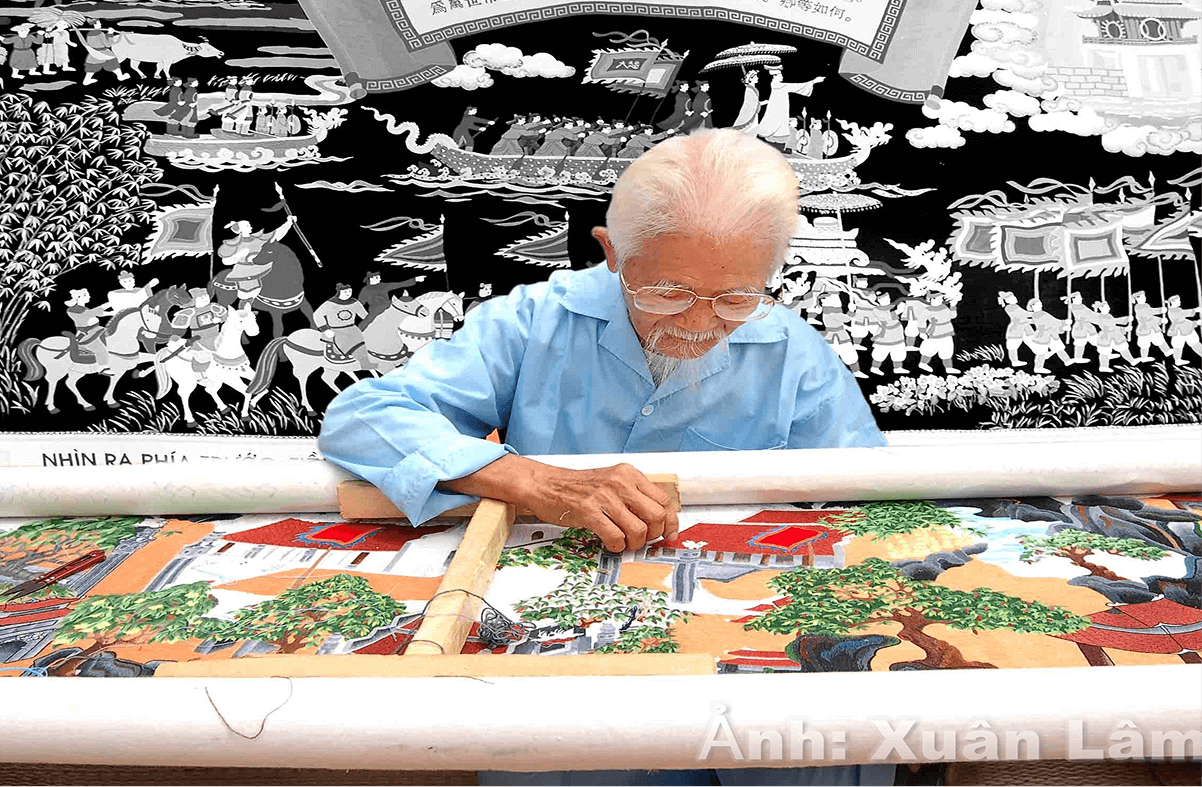 Làng Nghề Thêu Ren Văn Lâm Ở Đâu