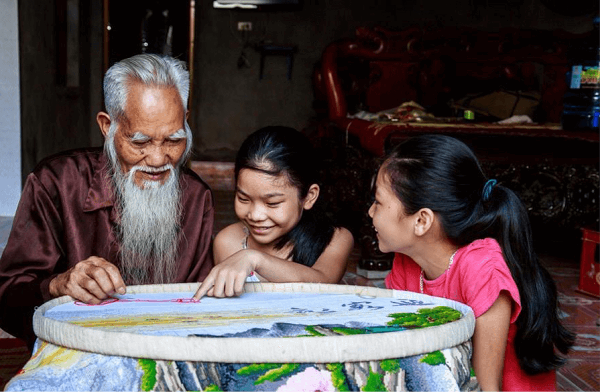 Ngược Dòng Thời Gian Về Với Làng Nghề Thêu Ren Văn Lâm