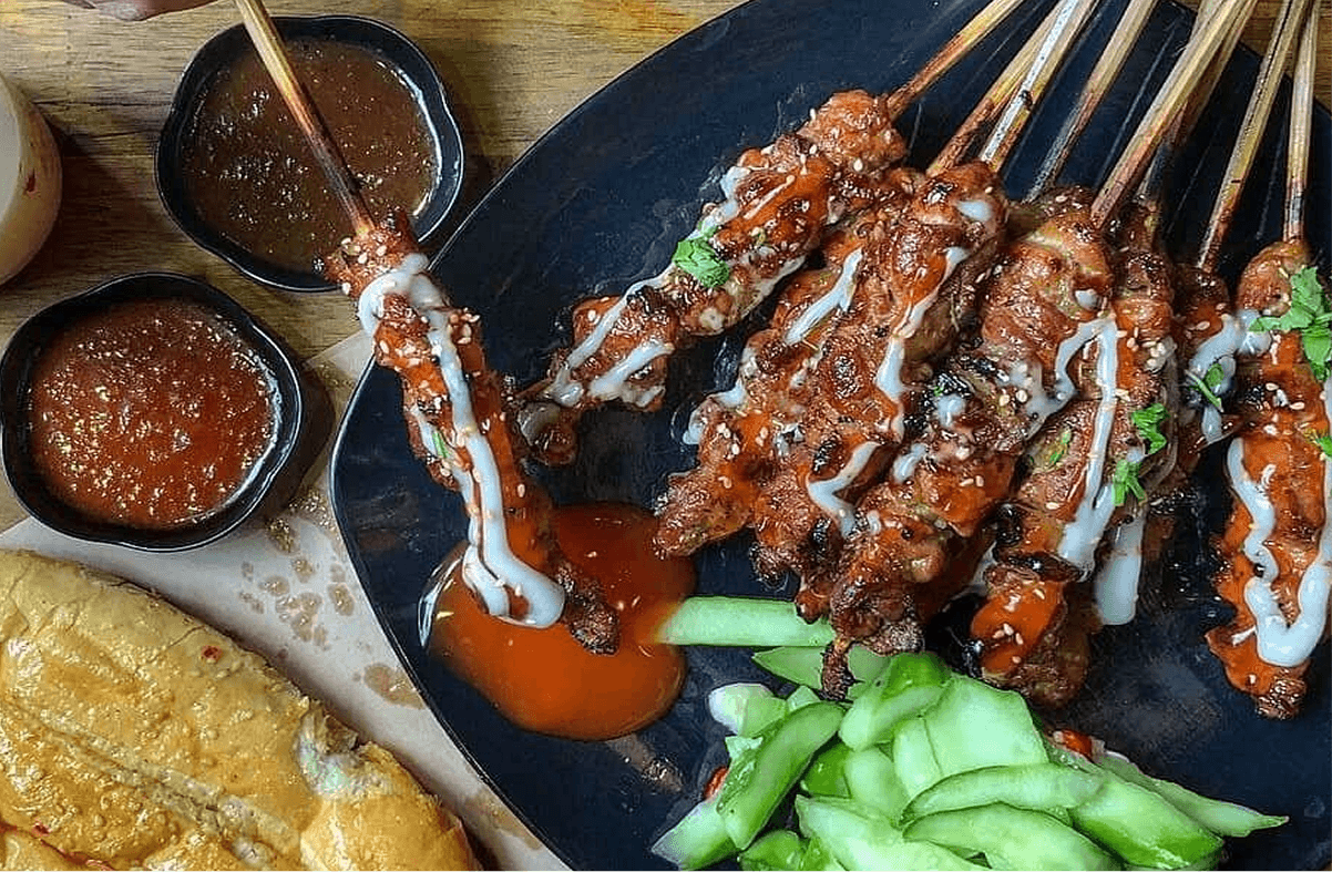 Thịt xiên nướng Đức Trọc