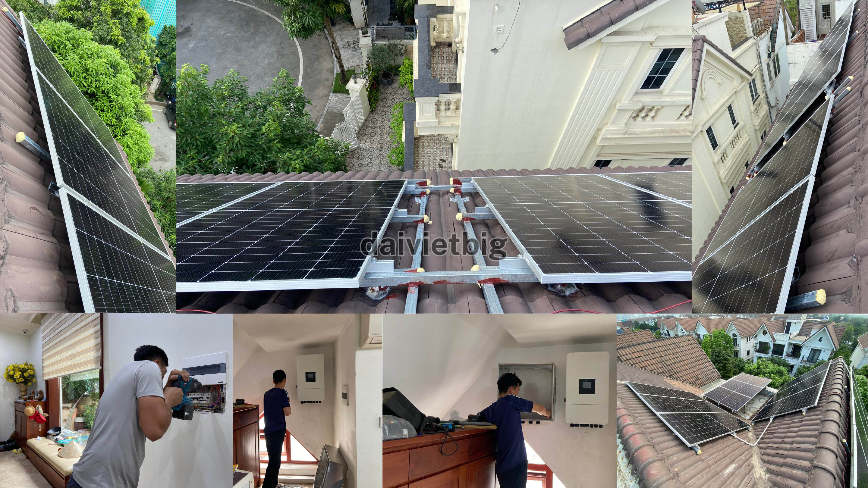 BIỆN PHÁP THI CÔNG HỆ THỐNG ĐIỆN NĂNG LƯỢNG MẶT TRỜI TRÊN MÁI NGÓI – GIẢI PHÁP XANH CHO MỌI CĂN NHÀ