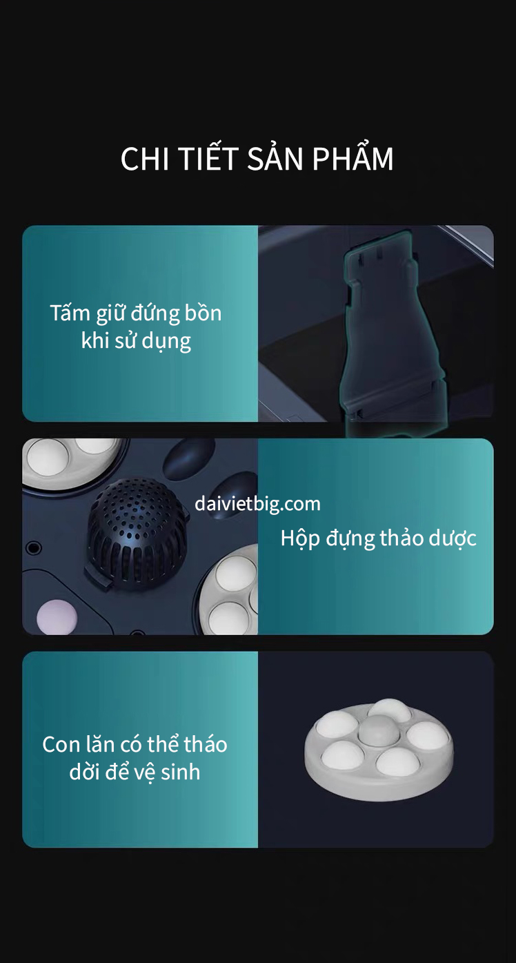 Bồn ngâm chân gấp gọn massage tự động Philips, Chậu ngâm chân mát xa lưu thông dễ ngủ- bản đặc biệt 2025