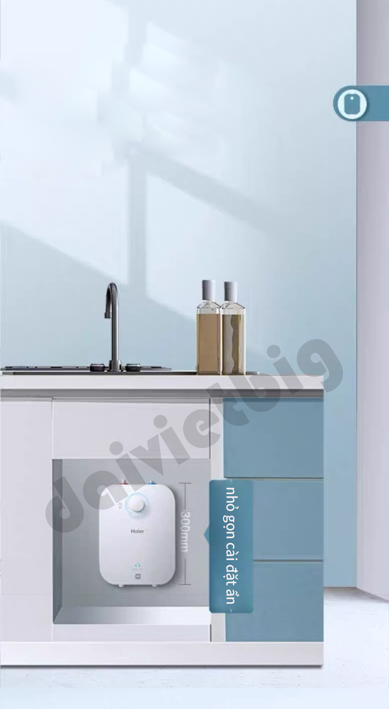 Máy nước nóng trực tiếp nhà bếp