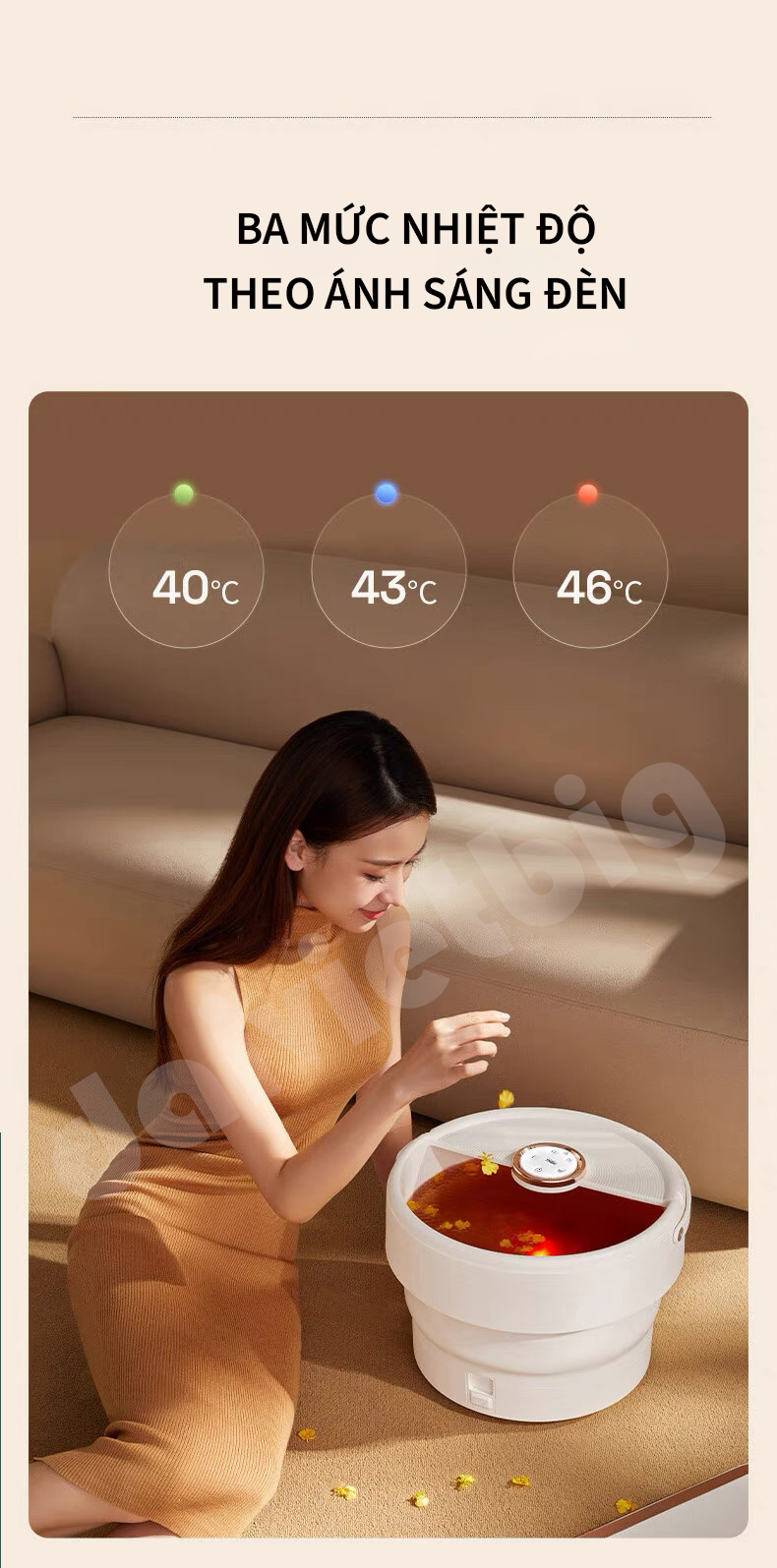 Bồn Ngâm Chân Massage HAIER