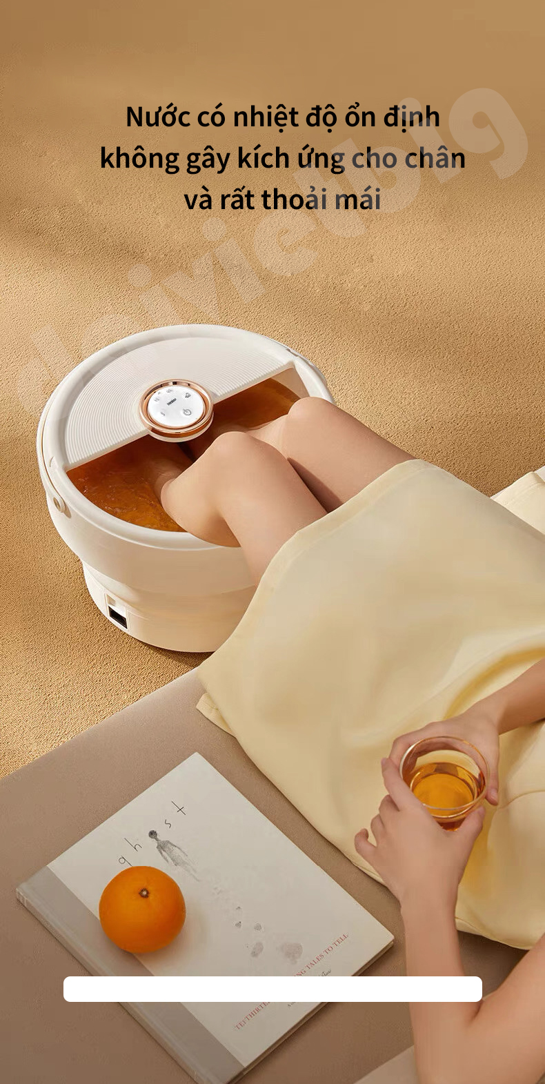 Bồn Ngâm Chân Massage HAIER