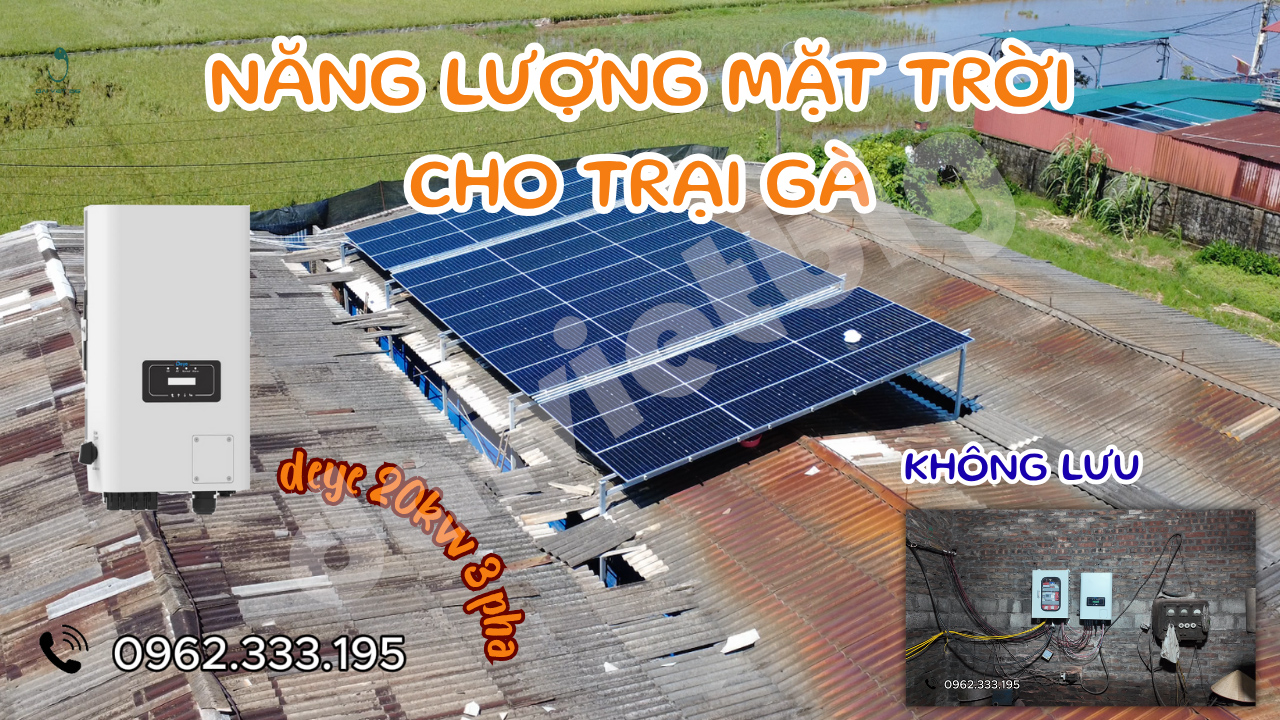 Vì sao nên đầu tư hệ thống điện năng lượng mặt trời cho trang trại chăn nuôi và xưởng sản xuất?