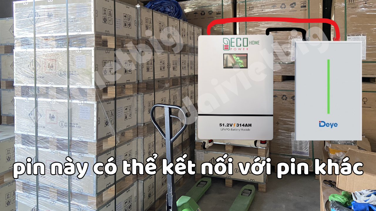 Pin Lưu Trữ Này Có Thể Giao Tiếp, Kết Nối Được Với Tất Cả Các Loại Biến Tần Và Pin Lưu Trữ