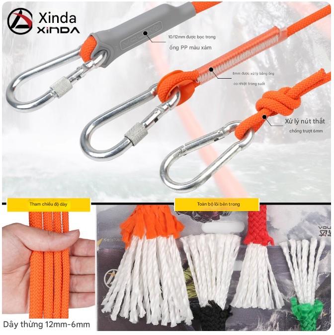 Dây cáp thép dày, dây thoát hiểm khẩn cấp, dây cứu hộ, thiết bị cứu sinh thoát hiểm nhà cao tầng, thang thoát hiểm nhà cao