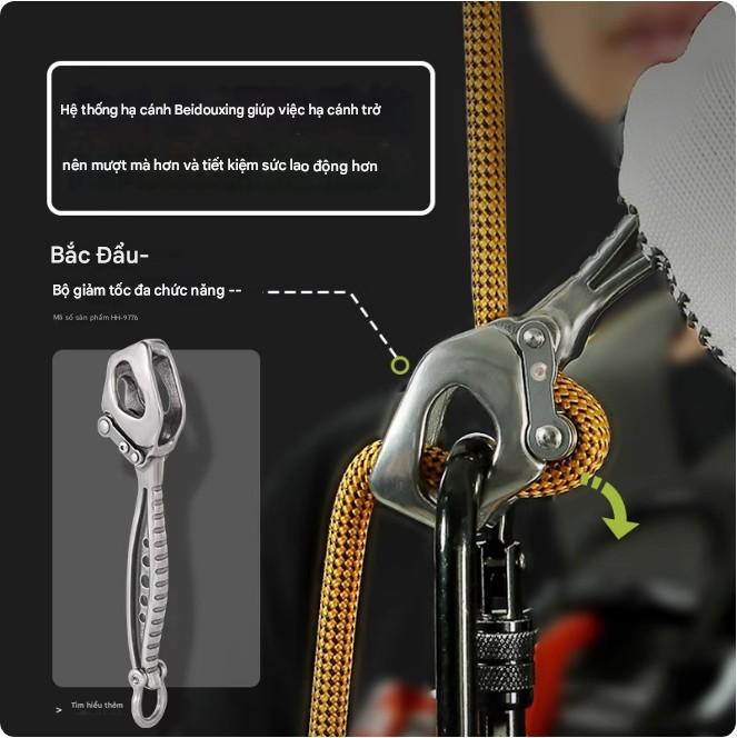 Bộ thiết bị làm việc trên không dây đôi lên xuống Xinda Beidouxing hoàn chỉnh cho việc lắp đặt điều hòa không khí