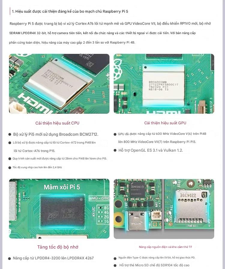 Chó Robot Huaner ROS Raspberry Pi Chó cơ khí bốn chân AI Vision Mô hình lớn Bionic Lập trình SLAM Lập bản đồ