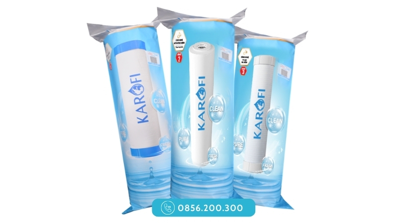 Bộ 3 lõi lọc thô công nghệ SMAX DUO Karofi