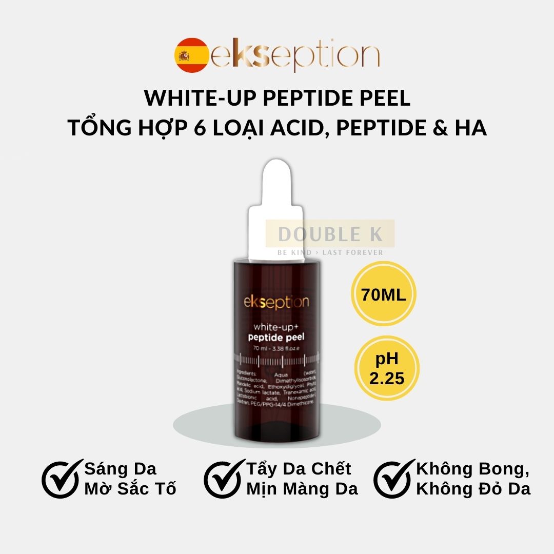 ekseption White-Up Peptide Peel - Sáng Da, Mờ Thâm Nám