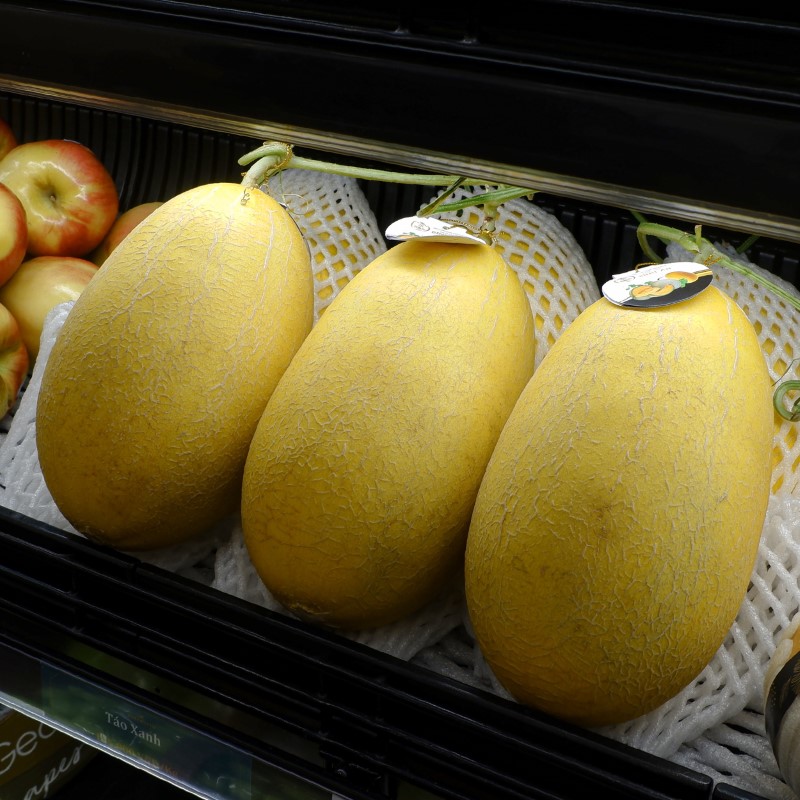 Dưa lưới Trung Quốc có vẻ ngoài bắt mắt